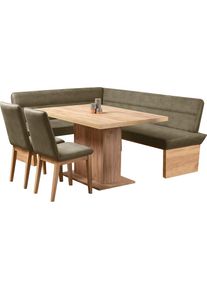 Home Affaire, Eckbankgruppe &raquo;Beluna + Cross Essecke Sitzgruppe Eckbank K&uuml;chenbank BESTSELLER&laquo; Set, Eckbank, 2 St&uuml;hle und Tisch, 4 Stk. tlg. Sitzgruppe