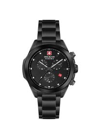 SWISS MILITARY HANOWA, Damen, Chronograph &raquo;CHIROPTERA NIGHT VISION, SMWGI0001930&laquo; Quarzuhr, Herrenuhr, Datum, Stoppfunktion, Saphirglas, Swiss Made, 