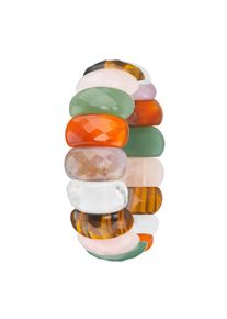 Lady , Damen , Armband , bunt + bunt , passend für jeden Armumfang