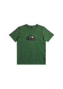 Quiksilver , Jugendliche , T-Shirt »Comp Logo« , Greener Pastures , 12(148-156cm) , 12(148-156cm) , Stoff: leichter Baumwoll-Jersey [160 g/m2]