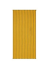 Egeria , Strandtuch »Pestemal« 80x180 cm, mit Fransen , sunny yellow , Obermaterial: 65% Baumwolle, 20% Polyester, 15% Viskose , B/L: 80 cmx180 cm