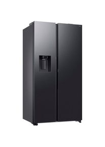 Samsung , Side-by-Side RS80F »RS80F66KBFEF« 178 cm hoch 91,2 cm breit , Black Steel
