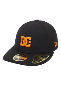 DC Shoes , Damen , Baseball Cap »Lo Pro« , Black/Orange , S-M/57,7 cm/7,25" , S-M/57,7 cm/7,25" , New Eras klassischer 59FIFTY-Style