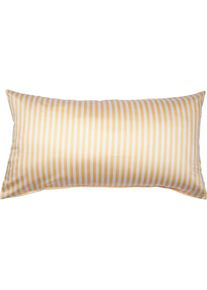 Janine , Kissenbezug »Modernclassic« mit Streifen , gelb , Obermaterial: 100% Baumwolle , B/L: 80 cm x 40 cm