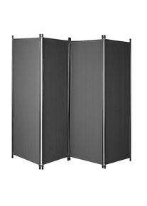 Angerer Freizeitm&ouml;bel, Paravent &raquo;Swingtex, TOPSELLER!&laquo; (B/H): ca. 220x165 cm, anthrazit, Acryl, Stahl, B/H/T: 220 cm x 165 cm, anthrazit