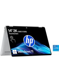 HP, Convertible Notebook &raquo;OmniBook 5 Flip&laquo; 35, 6 cm / 14 &prime;&prime; Intel Core i5 Iris Xe Graphics 512 GB SSD, Silber, Intel Iris Xe