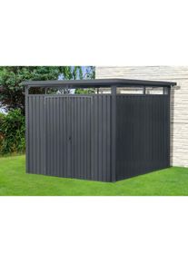 Konifera, Ger&auml;tehaus &raquo;Stefano maxi&laquo; Metall, anthrazit, Stahl, anthrazit