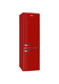 Amica, K&uuml;hl-/Gefrierkombination &raquo;KGCR 387 101 R&laquo; 181 cm hoch 55 cm breit, rot, Eisw&uuml;rfelbeh&auml;lter