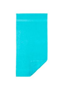 Egeria , Handtücher »Diamant« Uni Programm mit schmaler Bordüre, 100 % Baumwolle , türkis , Obermaterial: 100% Baumwolle , B/L: 50 cmx100 cm