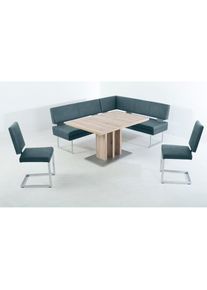 K+w Komfort & Wohnen K+W Komfort & Wohnen, Essgruppe 4 Stk. tlg. langer Schenkel links oder rechts, 2 Freischwinger, 1 Funktionstisch, topas 54 +, B/H/T: 199 cm x 89 cm x 