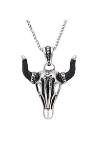 Lady , Kette mit Anhänger , silberfarben