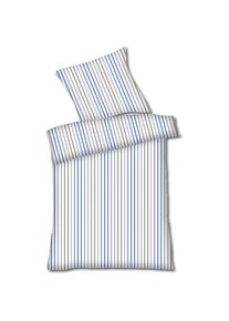 Dyckhoff, Bettw&auml;sche &raquo;Stefanie&laquo; 2 Stk. tlg. aus Weichfrottier, blau, Frottee, Obermaterial: 75% Baumwolle, 25% Polyester, B/L: 155 cm x 220 cm -1 Stk.