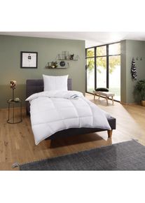 f.a.n. fan, Einziehdecke &raquo;Warme F&uuml;&szlig;e-K&ouml;rperzonen&laquo; warm 1 Stk. tlg., wei&szlig;, Obermaterial: 100% Polyester, B/L: 200 cm x 200 cm, wei&szlig;