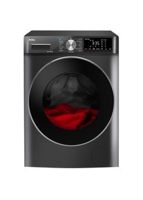 Amica, Waschmaschine &raquo;WA 484 085 G&laquo; 8 kg 1400 U/min, schwarz, Automatisches Unwuchtsystem