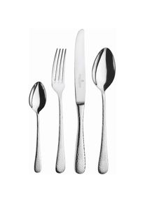 Picard & Wielp&uuml;tz Solingen, Besteck-Set &raquo;MIA&laquo; Hammerschlag-Optik, silberfarben, Chromnickelstahl 18/10, 24 Stk., silberfarben