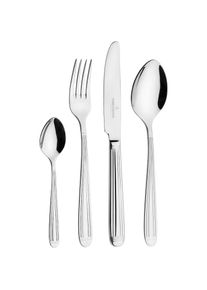 Picard & Wielp&uuml;tz Solingen, Besteck-Set &raquo;Marina&laquo; mit Klappetui, silberfarben, Edelstahl, 24 Stk., silberfarben