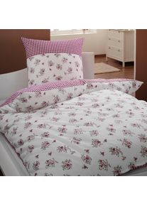 Dyckhoff, Bettw&auml;sche &raquo;Vera&laquo; 2 Stk. tlg. aus Weichfrottier, beere, Frottee, Obermaterial: 75% Baumwolle, 25% Polyester, B/L: 135 cm x 200 cm -1 Stk., 