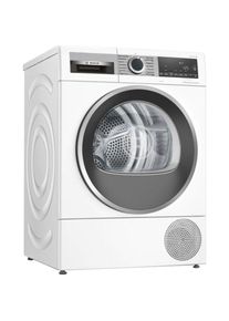 Bosch, W&auml;rmepumpentrockner &raquo;WQG235D00&laquo; 8 Selbstreinigender Kondensator, Halbe Beladung, Reversierende Trommel, wei&szlig;, Gro&szlig;es LED Display: einfache 