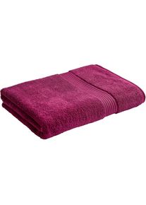 Christy, Badet&uuml;cher &raquo;SUPREME&laquo; Premium-Badet&uuml;cher in Luxusqualit&auml;t, 650g/m&sup2;, 90x165cm, 2er Set, raspberry, Walkfrottier, Obermaterial: 100% Baumwolle, 
