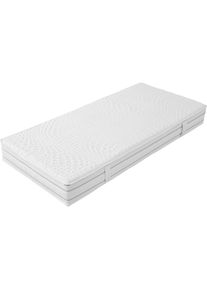 Alina, Taschenfederkernmatratze &raquo;HyperSoft TF 220&laquo; 24 cm hoch Raumgewicht: 40 kg/m&sup3; 1 Stk. tlg., wei&szlig;, Bezug: 99% Polyester, 1% Elasthan, 3 (81 kg - 