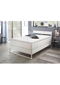 Beco , Topper »GUMO« Hoch anschmiegsamer Topper mit Soft-Touch-Effekt , weiß , Bezug: 100% Polyester. Steppfüllung: 100% Polyester