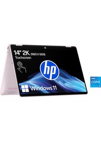 HP, Convertible Notebook &raquo;OmniBook 5 Flip&laquo; 35, 6 cm / 14 &prime;&prime; Intel Core i5 Iris Xe Graphics 512 GB SSD, Rosa, Intel Iris Xe