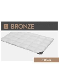 Spessarttraum, Daunenbettdecke normal F&uuml;llung 90Daunen10Federn 1 Stk. tlg. hergestellt in Deutschland, allergikerfreundlich, wei&szlig;, Bezug: 100% 