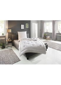 f.a.n. fan, Naturfaserbettdecke &raquo;Baumwolle&laquo; warm 1 Stk. tlg. aus 100 % nat&uuml;rlichen Materialien hergestellt, wei&szlig;, Obermaterial: 100% Baumwolle, B/L: 140 cm x