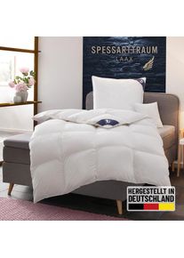 Spessarttraum, Daunenbettdecke &raquo;Laax Bettdecke 135x200, 155x220 cm und viele weitere Gr&ouml;&szlig;en&laquo; warm F&uuml;llung 100Daunen 1 Stk. tlg. Bettdecken 