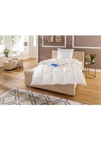 Hanse by RIBECO, Daunenbettdecke + Federkissen &raquo;Lina&laquo; Spitzenqualit&auml;t zum Superpreis, wei&szlig;, F&uuml;llung: 90% Daunen, 10% Federn, B/L: 155 cm x 220 cm 