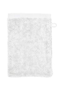 Ross, Waschhandschuh &raquo;Sinfonie&laquo; in modernen Unifarben, wei&szlig;, Frottier, B/L: 16 cmx22 cm -6 Stk., wei&szlig;