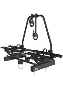 LAS, Fahrrad-Deichseltr&auml;ger &raquo;EUFAB 11846&laquo; gleitend, E-Bike geeignet, schwarz, Bitte beachten Sie die zul&auml;ssige St&uuml;tzLASt der Anh&auml;ngerkupplung