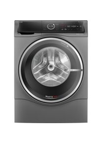 Bosch, Waschtrockner &raquo;WNC254AS0&laquo; Serie 8 10, 5 kg /6 kg 70 dB(A) Wash & Dry 45', automatische Waschmitteldosierung i-Dos, Home Connect, grau, Iron 