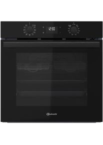 Bauknecht, Einbaubackofen &raquo;BBA285PU1ZK&laquo; mit 1-fach-Teleskopauszug mit Pyrolyse-Selbstreinigung Easy Grill - einfaches Grillen im Backofen, schwarz, 