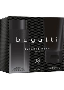 Bugatti, Herren, Eau de Toilette &raquo;Bugatti Dynamic Move Black for him GP EdT 100ml + 200 ml SG&laquo; Herrenduft-Set mit Lavendel, Moschus und orientalischer