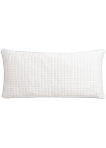 Ribeco, Kopfkissen &raquo;Olaf, 40x80 & 80x80 cm erh&auml;ltlich&laquo; F&uuml;llung: Polyester 1 Stk. tlg. mit k&uuml;hlender Sommer- und weicher Winterseite!, wei&szlig;, Bezug: 50%