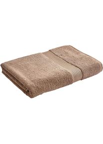 Christy, Badet&uuml;cher &raquo;SUPREME&laquo; Premium-Badet&uuml;cher in Luxusqualit&auml;t, 650g/m&sup2;, 90x165cm, 2er Set, mocha, Walkfrottier, Obermaterial: 100% Baumwolle, B/L: