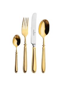 Picard & Wielpütz Solingen , Besteck-Set »Landhaus« ganz vergoldet, inkl. Klappetui , goldfarben