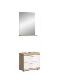 Inosign , Badmöbel-Set »Siena, 2 teilig, bestehend aus: Waschbeckenunterschrank, Spiegel« Set, TOPSELLER!, 2 Stk. tlg. in verschiedenen Farben...