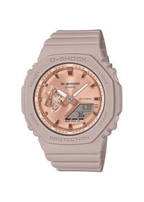 Casio G-SHOCK, Damen, Chronograph Quarzuhr, Armbanduhr, Damen, Herren, digital, bis 20 bar wasserdicht, beige-ros&egrave;goldfarben, beige-ros&egrave;goldfarben, 
