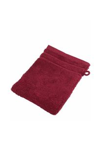 WEWO-Fashion Wewo fashion , Waschhandschuh »9518W« saugstark , rubin , Obermaterial: 100% Baumwolle