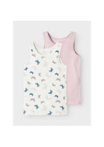 name it , Jungen , Unterhemd »NMFTANK TOP 2P JET STREAM BUTTERFLY NOOS« Packung, 2 Stk. tlg. , Jet Stream , 86 , 86 , Unterwäsche von name it für...