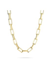 Liebeskind Berlin , Gliederkette »Schmuck Geschenk Edelstahl Halskette Big Link« , gelbgoldfarben , Modische Halskette