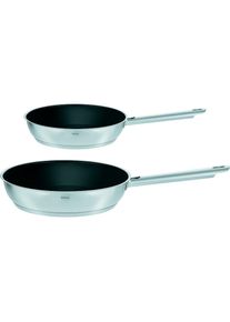 R&ouml;sle R&Ouml;SLE , Pfannen-Set &raquo;ELEGANCE Keramik ProCera&laquo; Edelstahl 18/10 Set, Pfanne &Oslash; 20 cm, Pfanne &Oslash; 28 cm, 2 Stk. tlg. &Oslash; 20/28 cm, sp&uuml;lmaschinengeeignet,...
