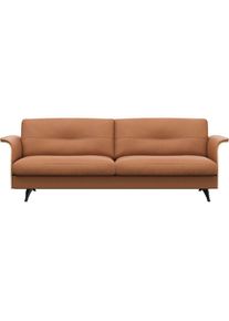 FLEXLUX, 3-Sitzer &raquo;Glow bequem und komfortabel durch hochwertigen Sitzaufbau, Designsofa&laquo; Skandinavisches Design, In hochwertiger Verarbeitung, Modern