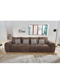 Jockenh&ouml;fer Jockenh&ouml;fer Gruppe , Big-Sofa &raquo;Moldau XXL, B: 306 cm&laquo; Mega-Sofa, mit Federkern & 4 Zierkissen , braun