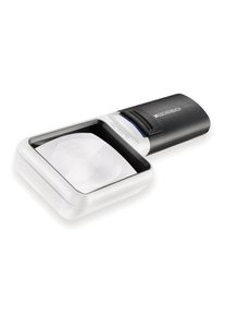 Eschenbach Optik, Leuchtlupe &raquo;mobilux LED&laquo; Stromsparend, LED-Technik, 4-fach Vergr&ouml;&szlig;erung, wei&szlig;, randscharfe, verzeichnungsfreie Abbildung, bei 