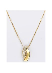 Lady , Damen , Kettenanhänger () , silber vergoldet 925