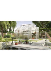 Vitavia, Gew&auml;chshaus &raquo;Uranus 8300&laquo;, silberfarben, B/H/T: 254 cm x 317 cm, silberfarben