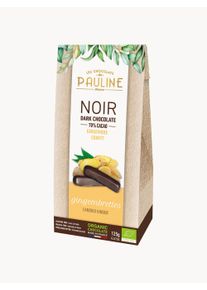 LES CHOCOLATS DE PAULINE Organická tmavá čokoláda so zázvorom Ginger Peel 125 g